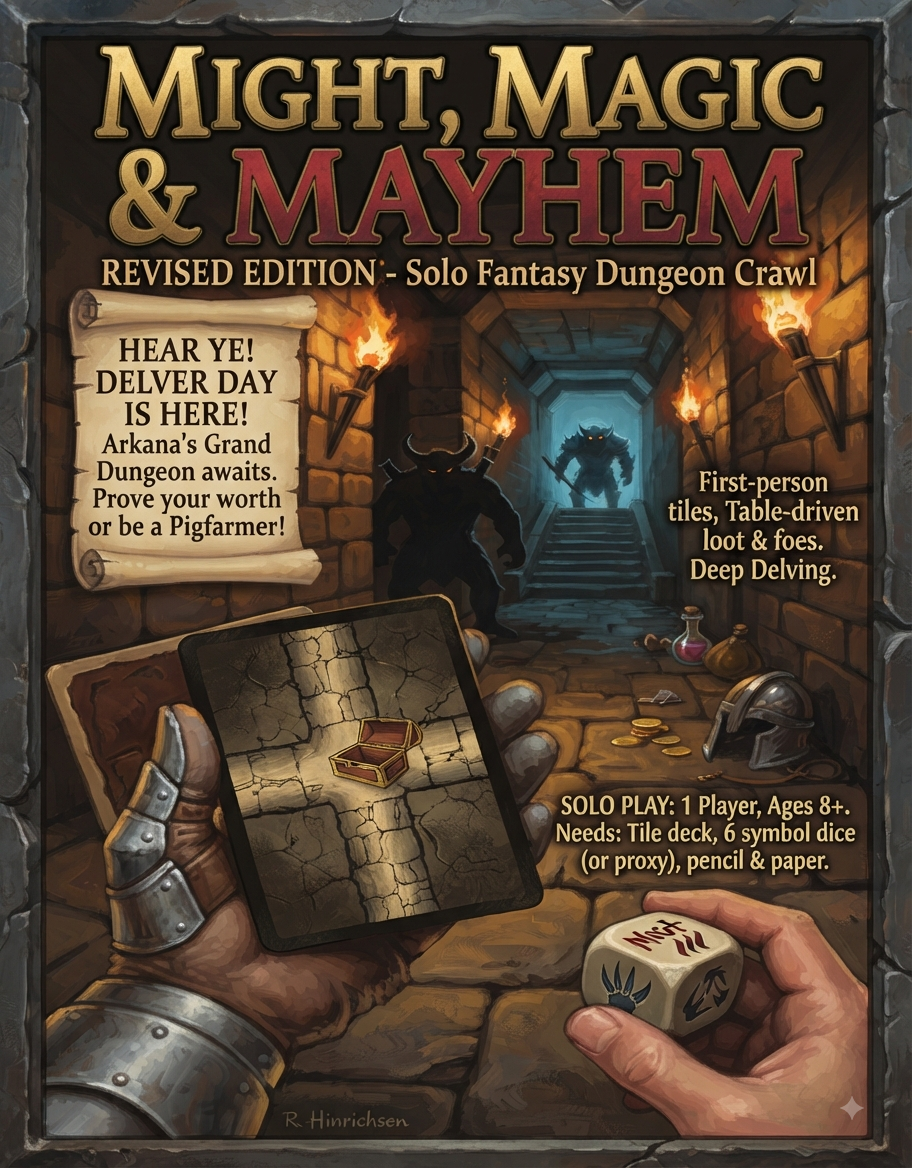 Might, Magic & Mayhem cover art