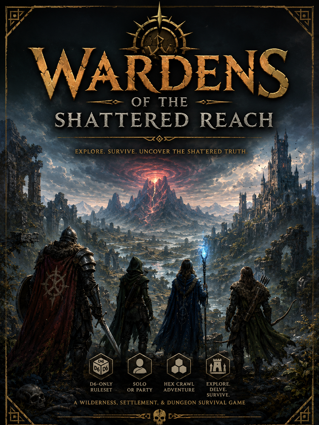 Wardens of the Shattered Reach cover art